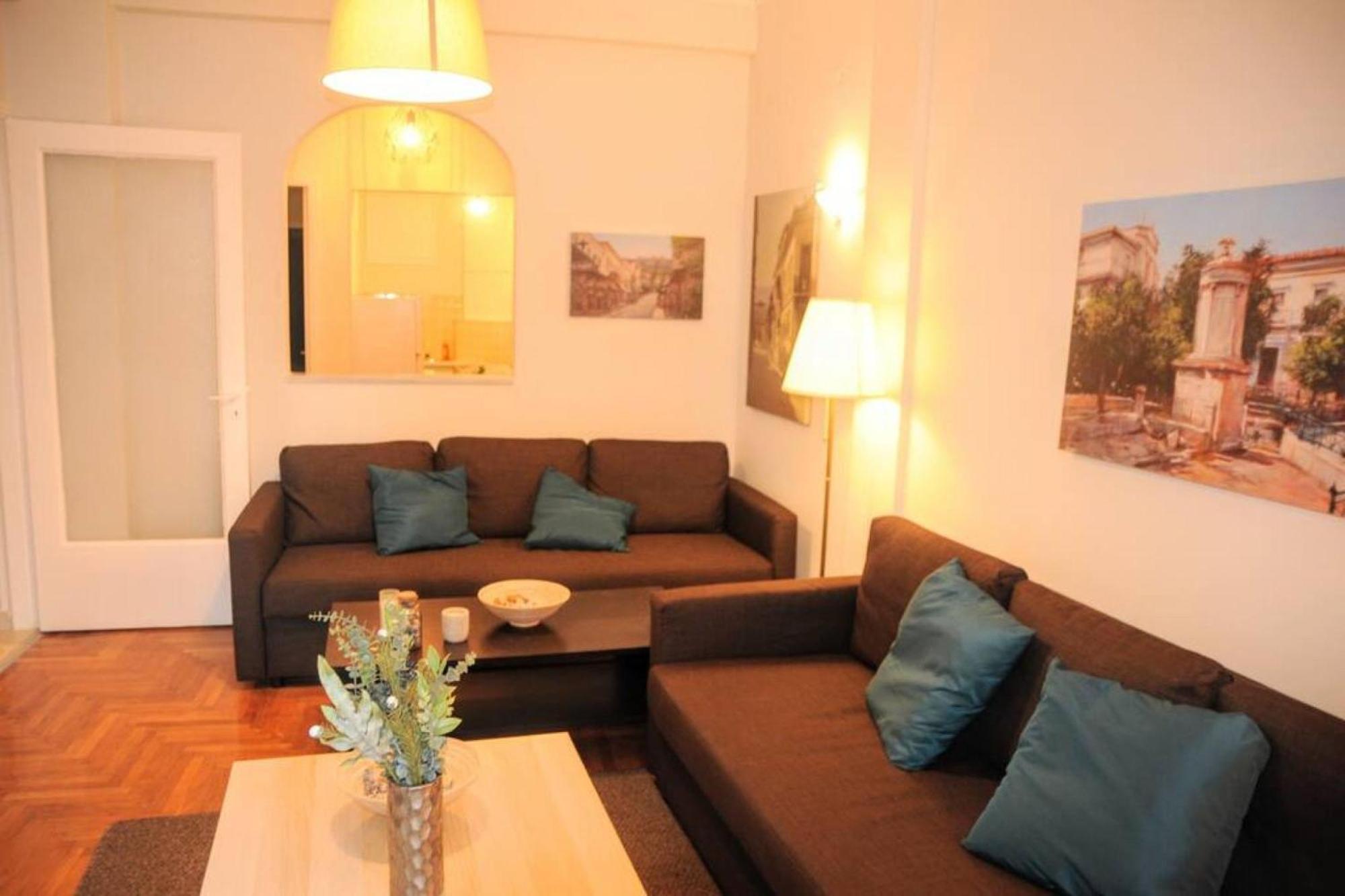 Comfortable Apartment In Acropolis Atena Exterior foto